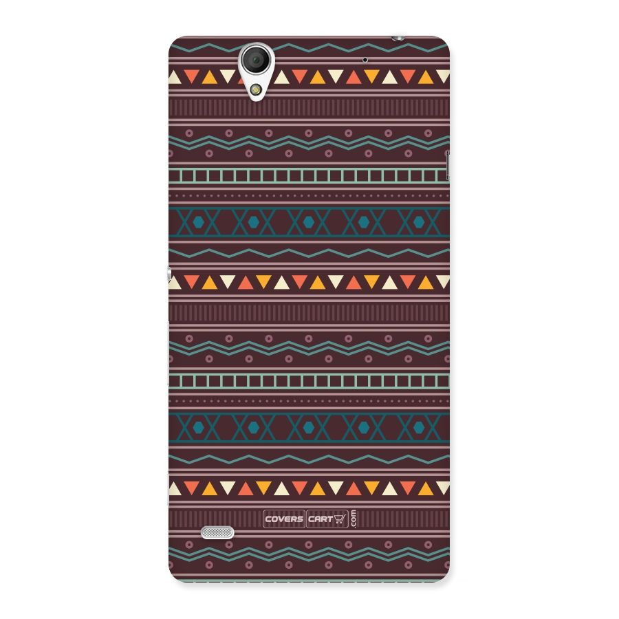 Classic Aztec Pattern Back Case for Sony Xperia C4