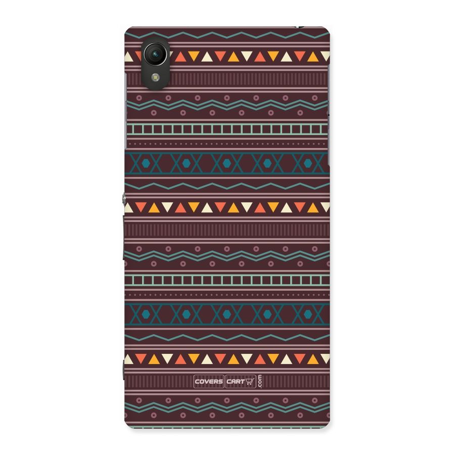 Classic Aztec Pattern Back Case for Sony Xperia Z1
