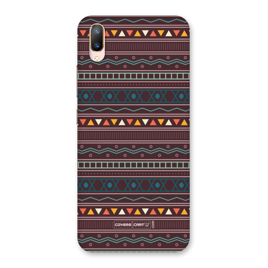 Classic Aztec Pattern Back Case for Vivo V11 Pro
