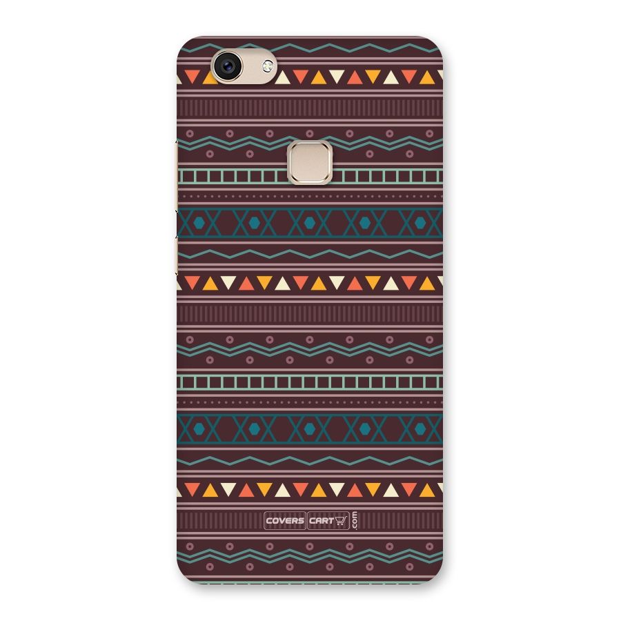 Classic Aztec Pattern Back Case for Vivo V7