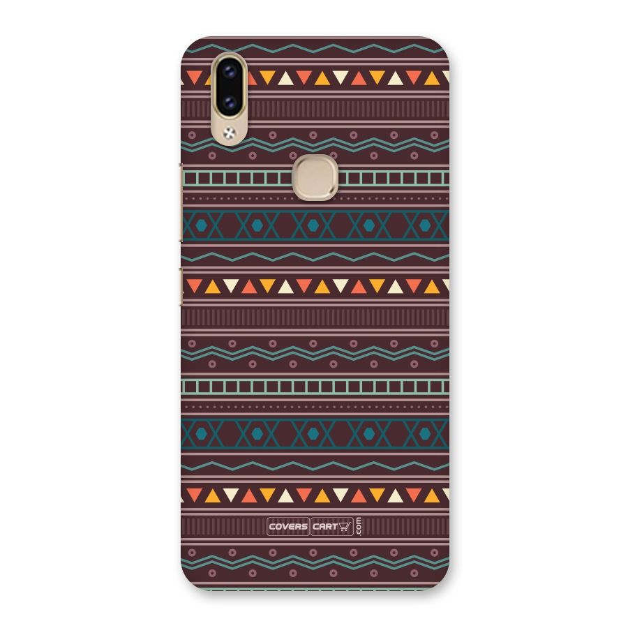 Classic Aztec Pattern Back Case for Vivo V9