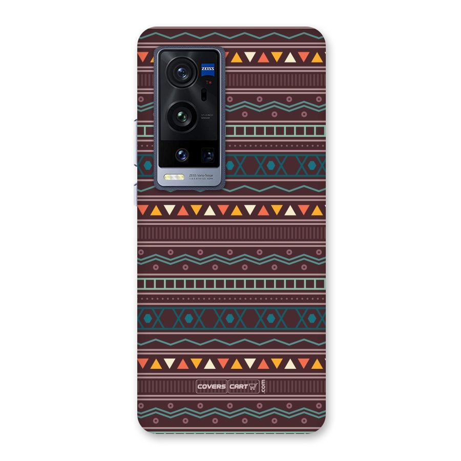 Classic Aztec Pattern Back Case for Vivo X60 Pro Plus