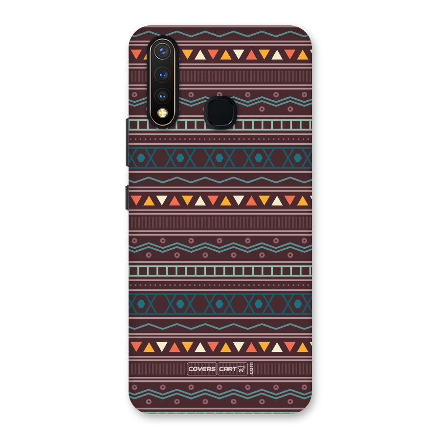 Classic Aztec Pattern Back Case for Vivo Y19