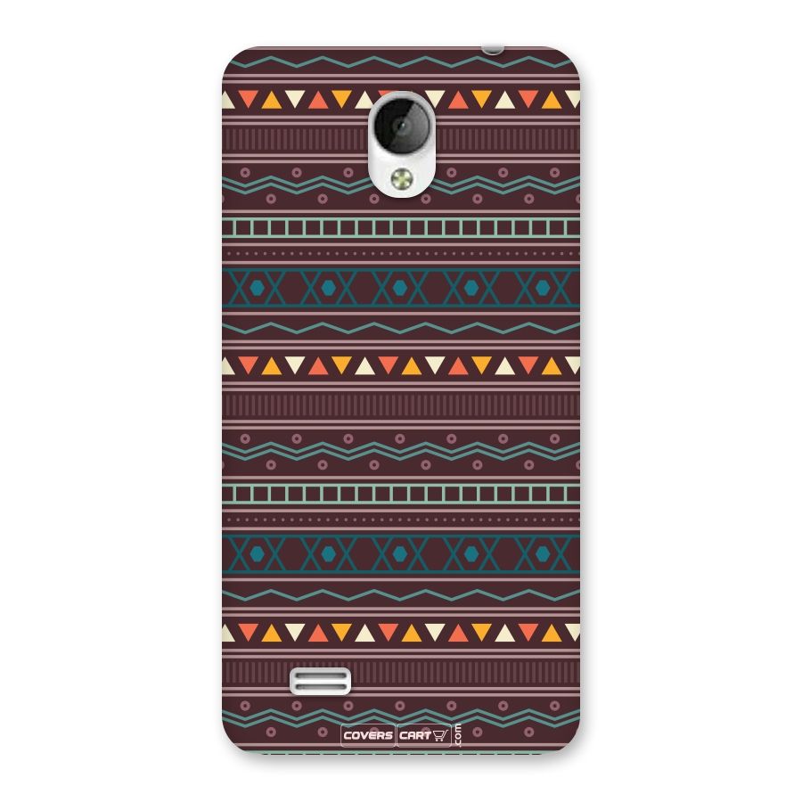 Classic Aztec Pattern Back Case for Vivo Y21