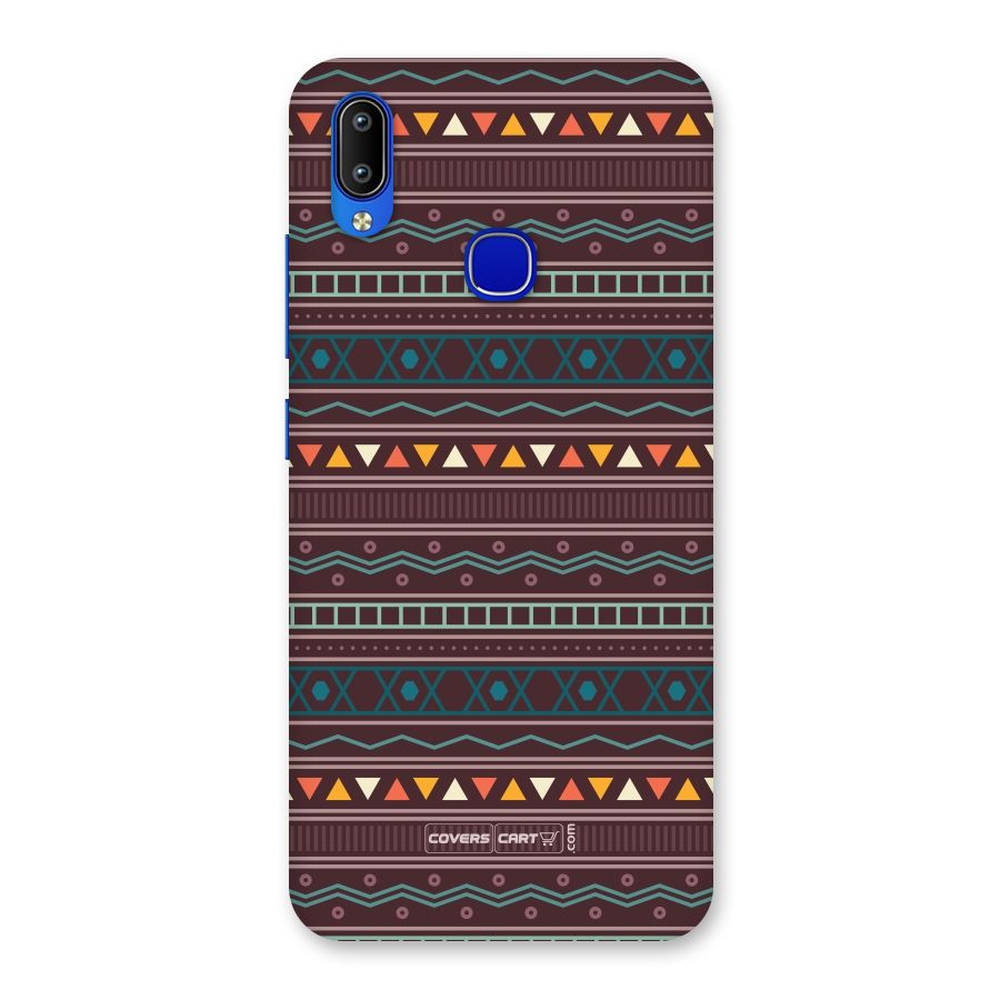 Classic Aztec Pattern Back Case for Vivo Y91