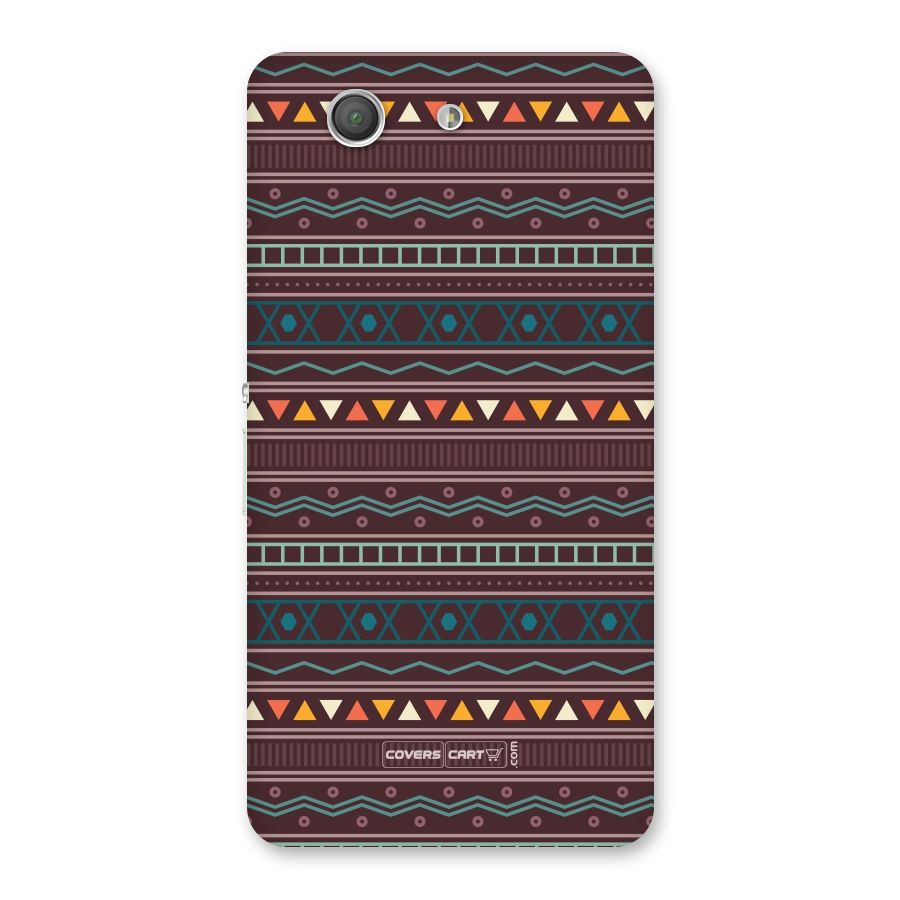 Classic Aztec Pattern Back Case for Xperia Z3 Compact