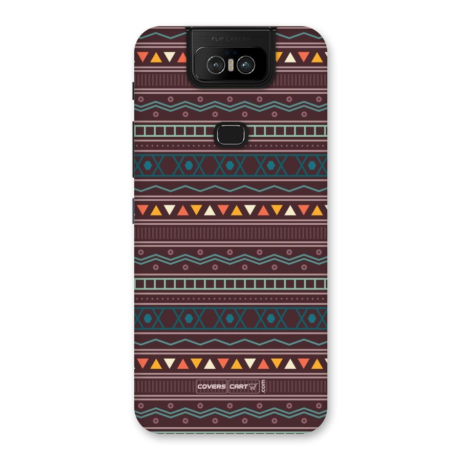 Classic Aztec Pattern Back Case for Zenfone 6z