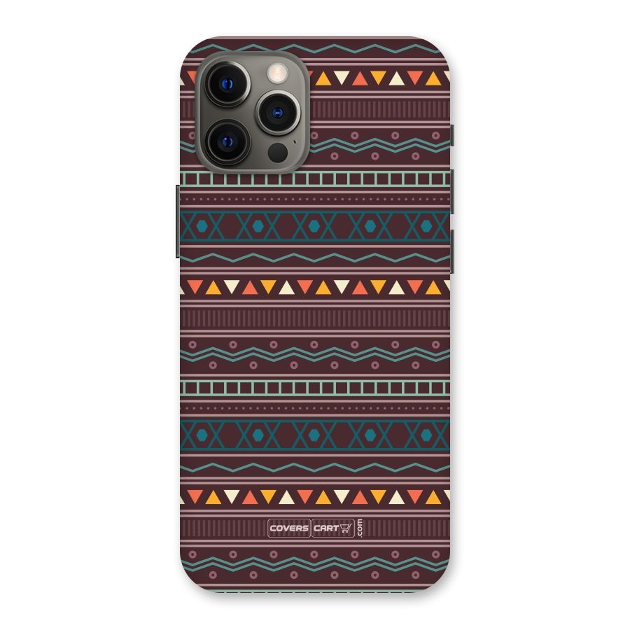 Classic Aztec Pattern Back Case for iPhone 12 Pro Max