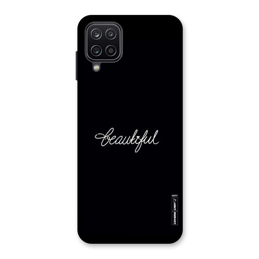Classic Beautiful Back Case for Galaxy A12