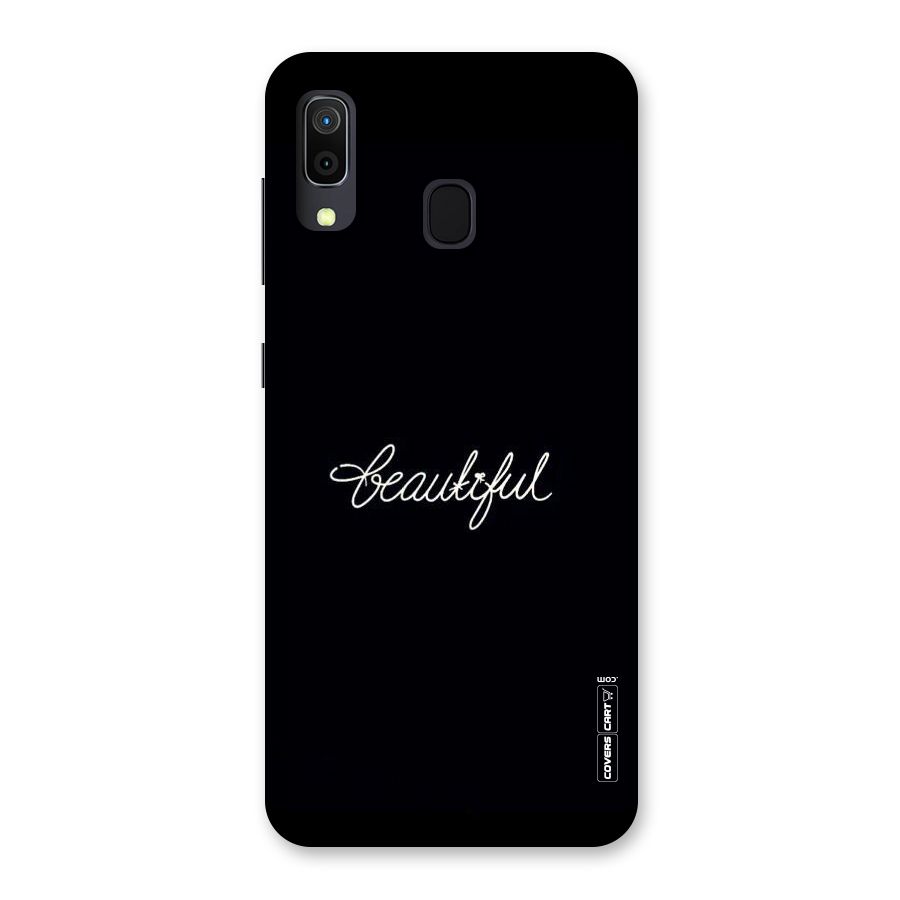 Classic Beautiful Back Case for Galaxy A30