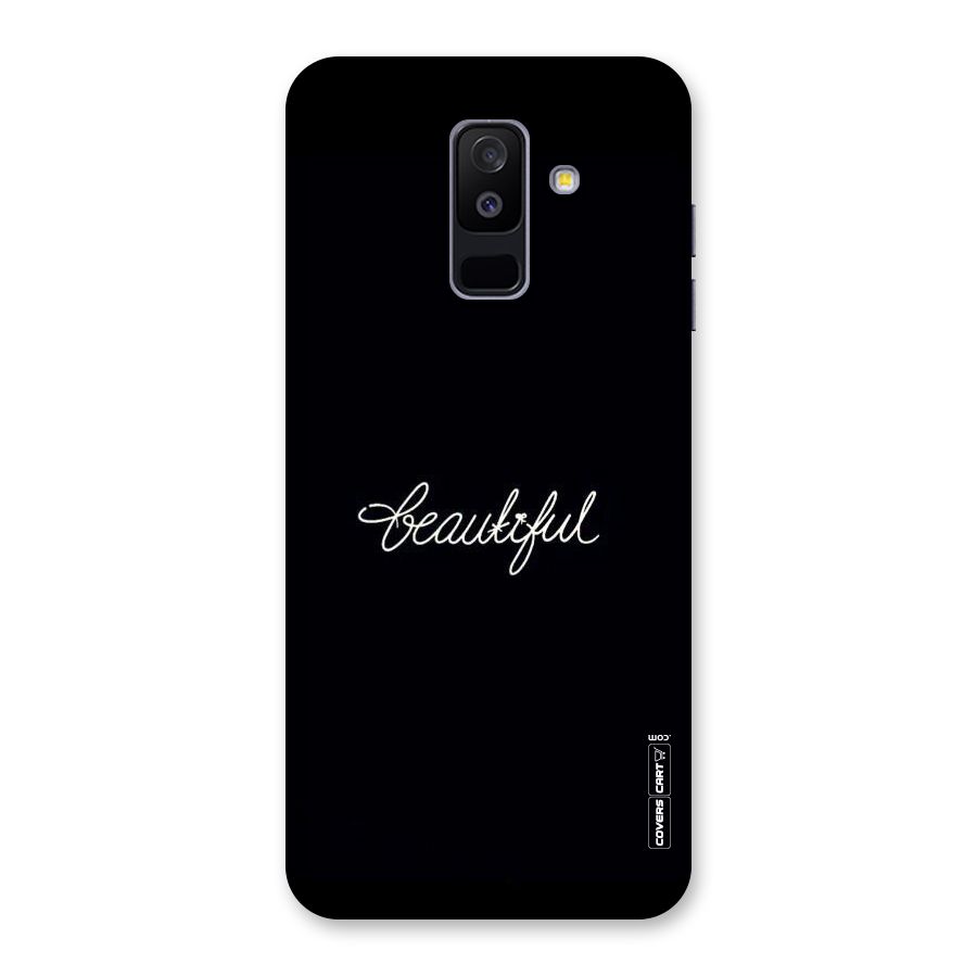 Classic Beautiful Back Case for Galaxy A6 Plus