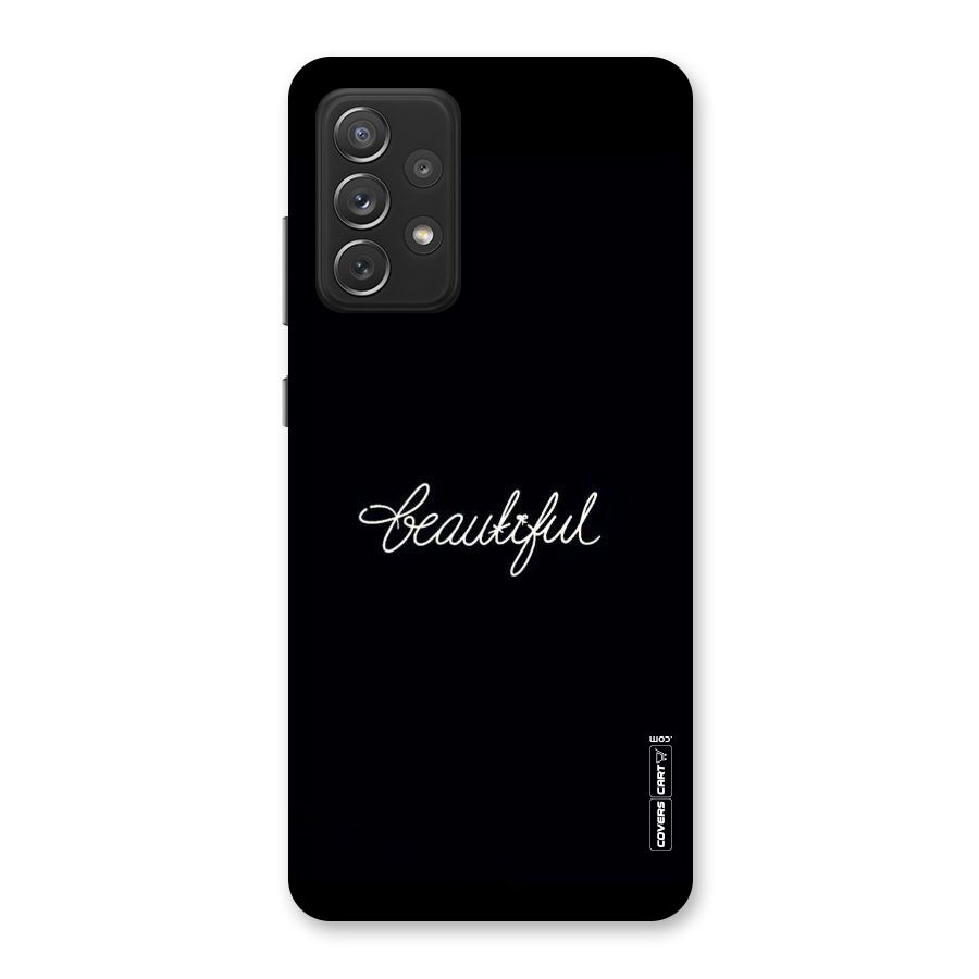Classic Beautiful Back Case for Galaxy A72