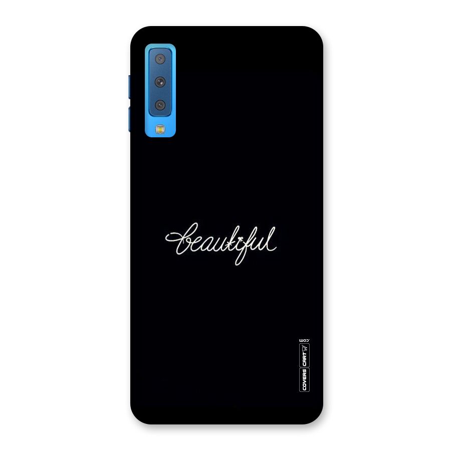 Classic Beautiful Back Case for Galaxy A7 (2018)