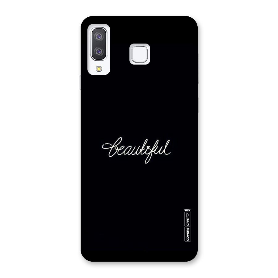 Classic Beautiful Back Case for Galaxy A8 Star