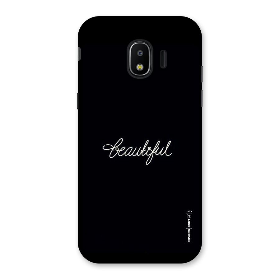 Classic Beautiful Back Case for Galaxy J2 Pro 2018