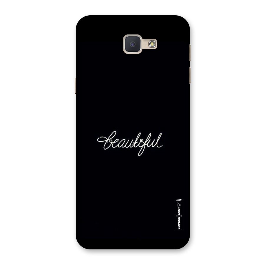 Classic Beautiful Back Case for Galaxy J5 Prime