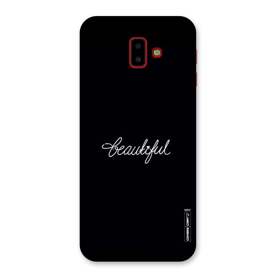 Classic Beautiful Back Case for Galaxy J6 Plus