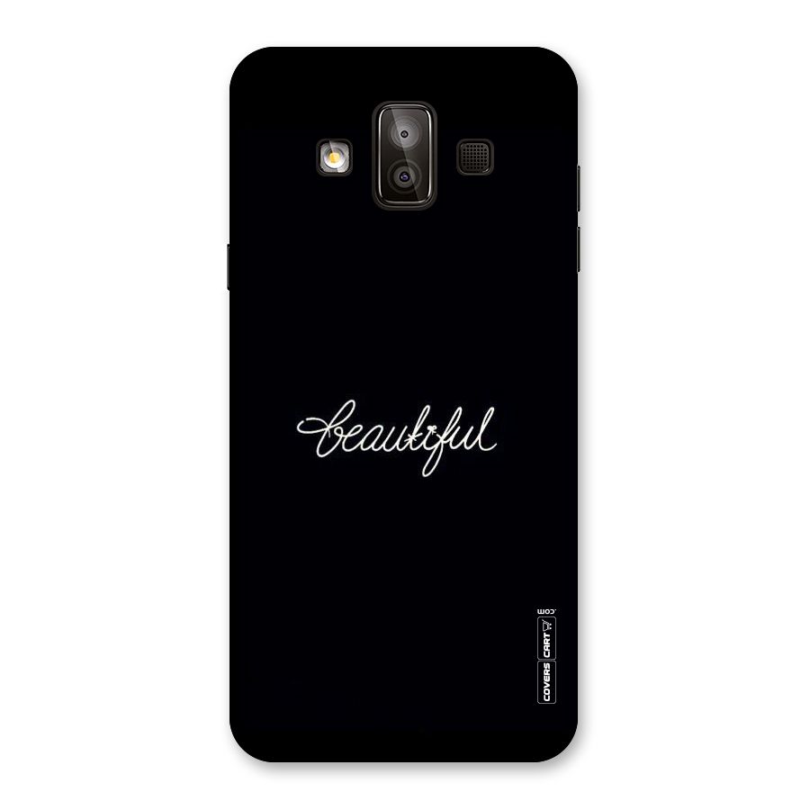 Classic Beautiful Back Case for Galaxy J7 Duo