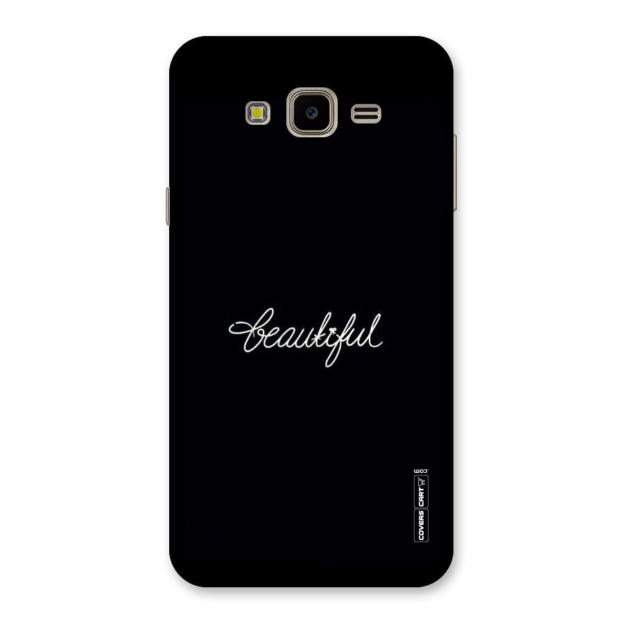 Classic Beautiful Back Case for Galaxy J7 Nxt