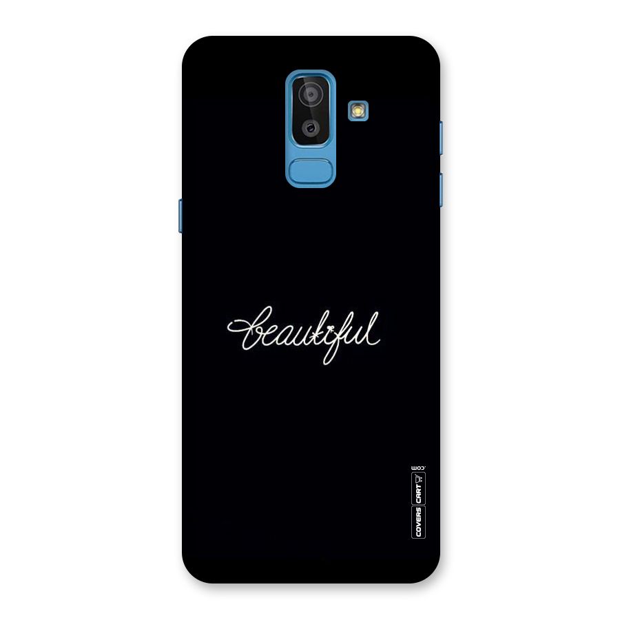 Classic Beautiful Back Case for Galaxy J8