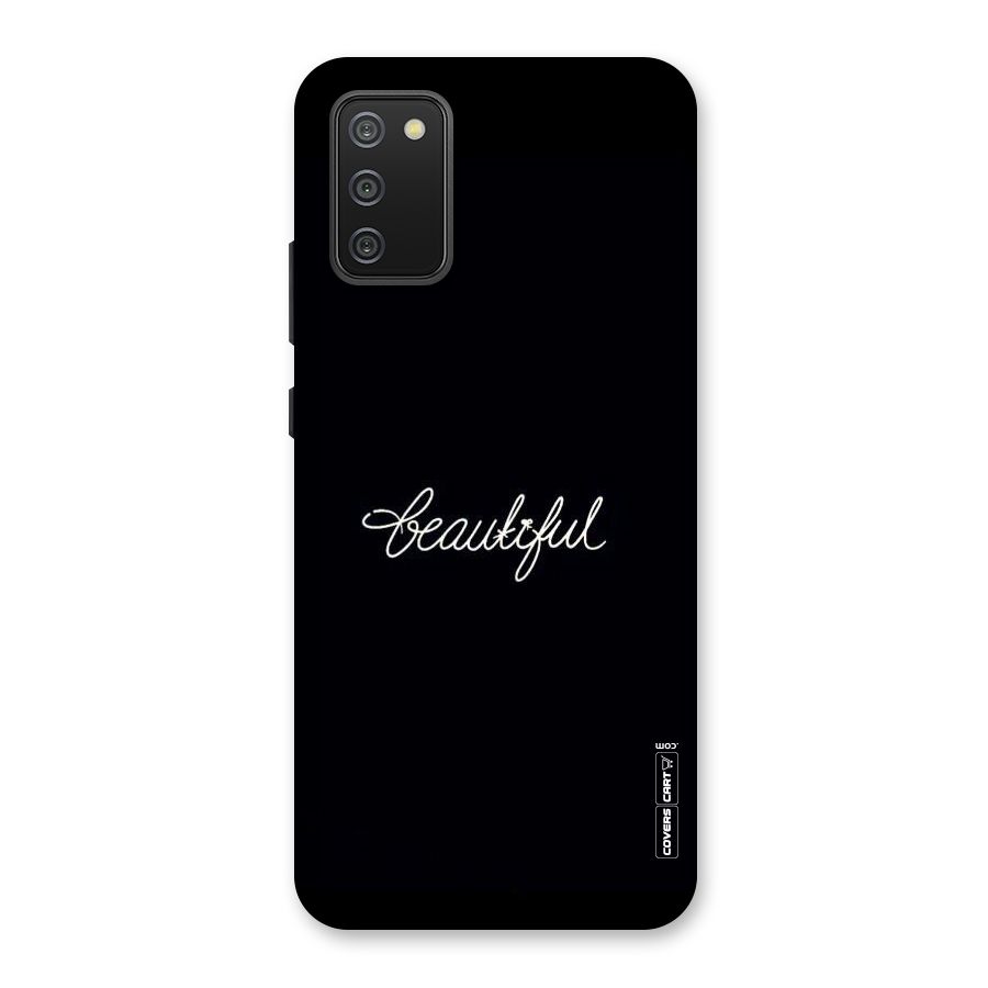 Classic Beautiful Back Case for Galaxy M02s