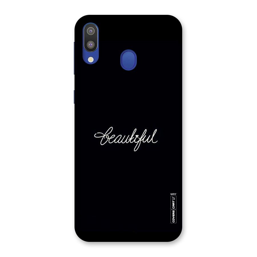 Classic Beautiful Back Case for Galaxy M20