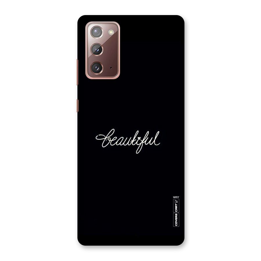Classic Beautiful Back Case for Galaxy Note 20