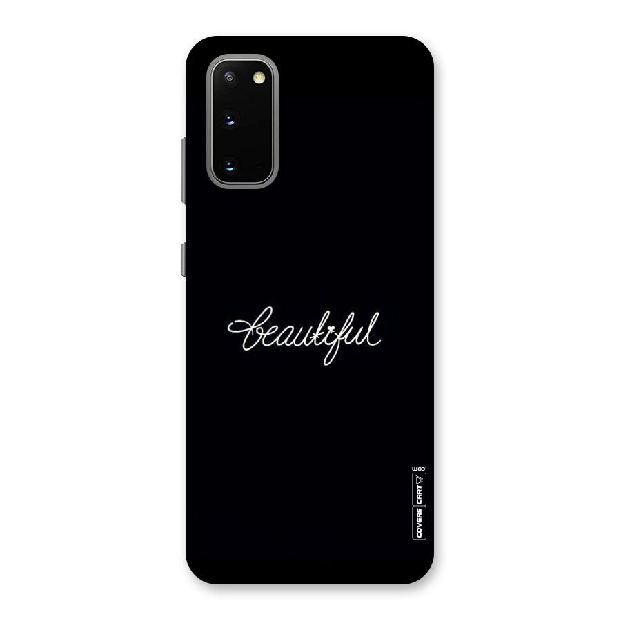 Classic Beautiful Back Case for Galaxy S20