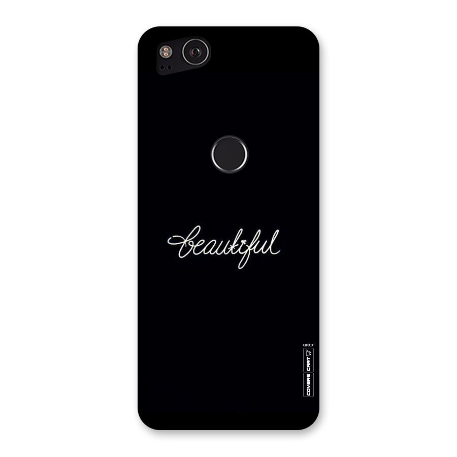 Classic Beautiful Back Case for Google Pixel 2