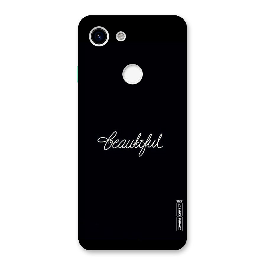 Classic Beautiful Back Case for Google Pixel 3