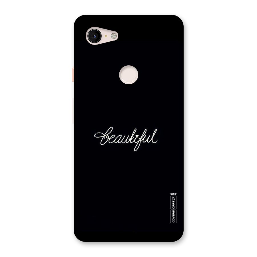 Classic Beautiful Back Case for Google Pixel 3 XL