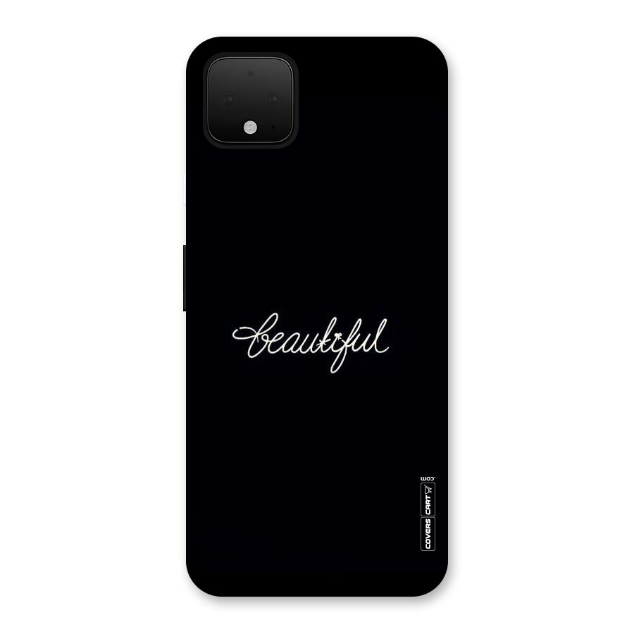 Classic Beautiful Back Case for Google Pixel 4 XL