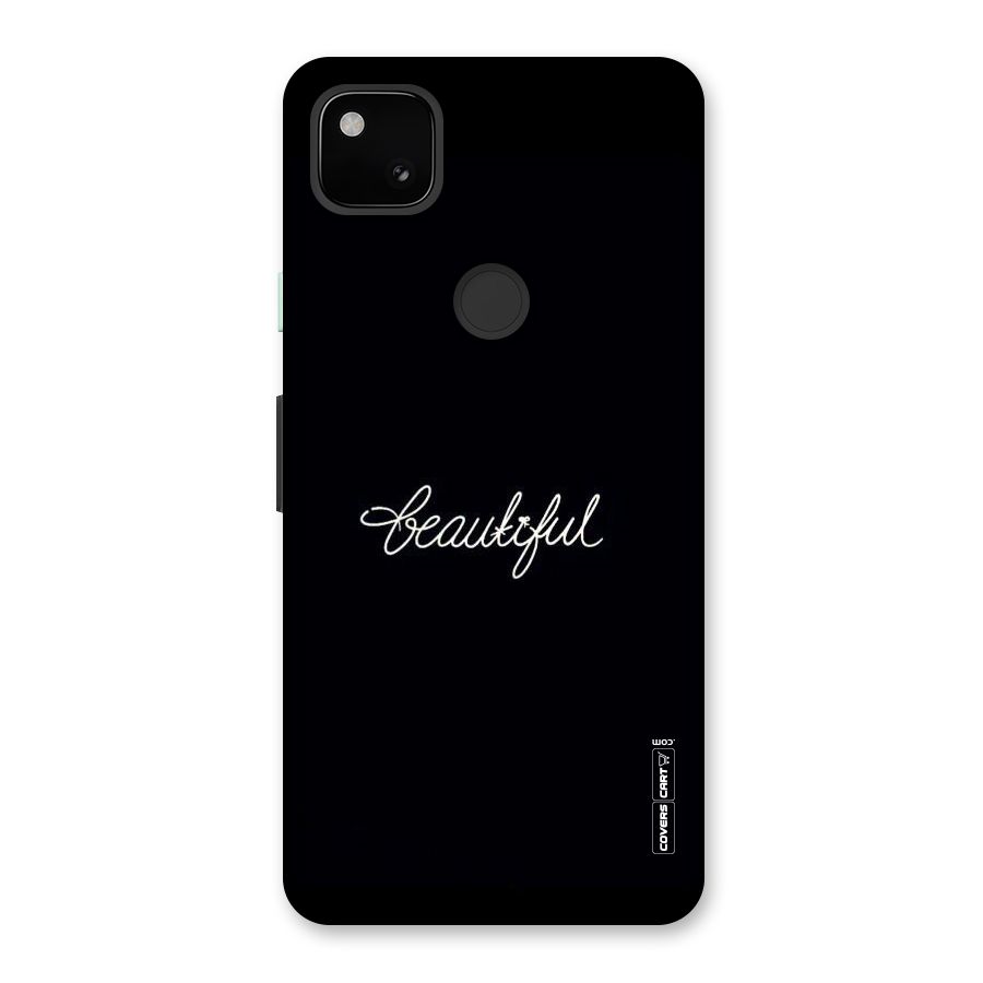 Classic Beautiful Back Case for Google Pixel 4a