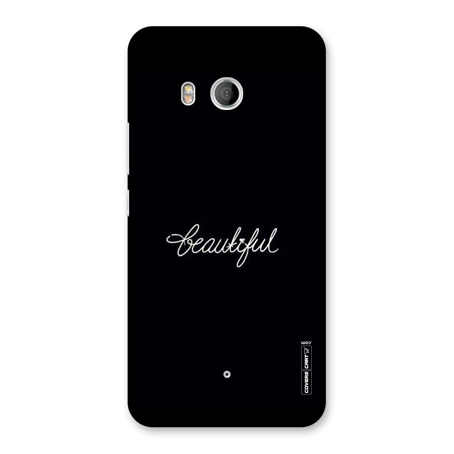 Classic Beautiful Back Case for HTC U11