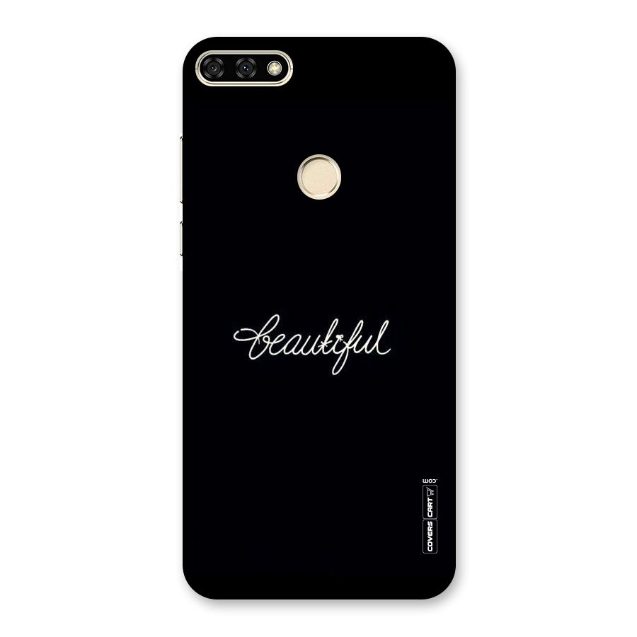 Classic Beautiful Back Case for Honor 7A