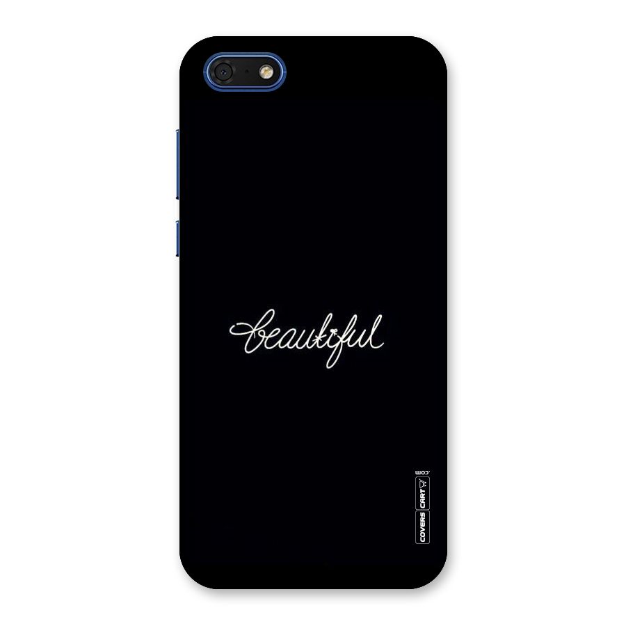 Classic Beautiful Back Case for Honor 7s