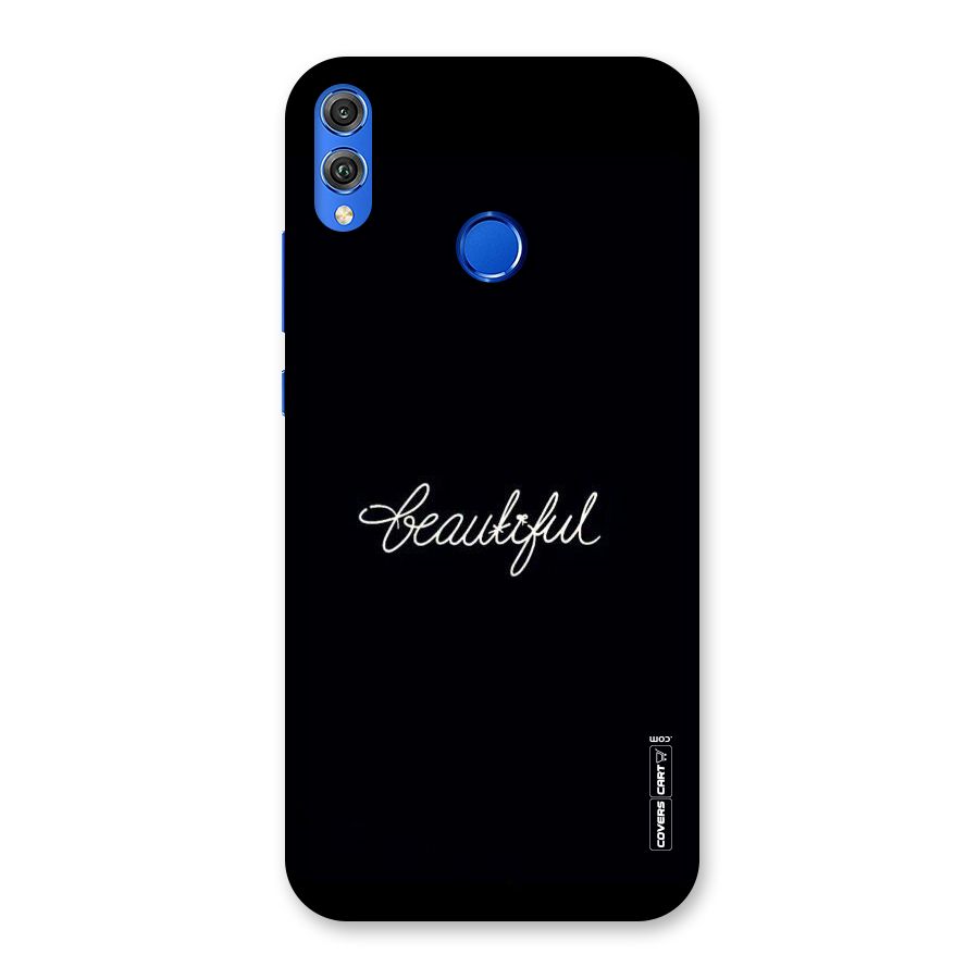 Classic Beautiful Back Case for Honor 8X