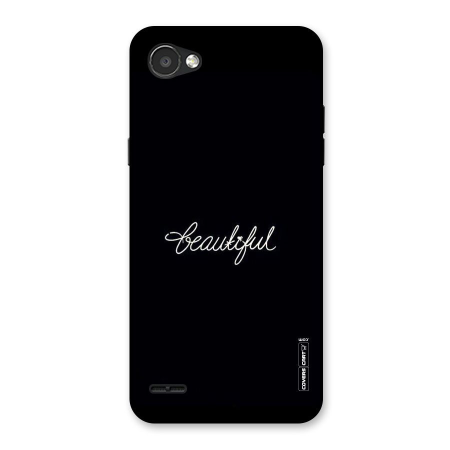 Classic Beautiful Back Case for LG Q6