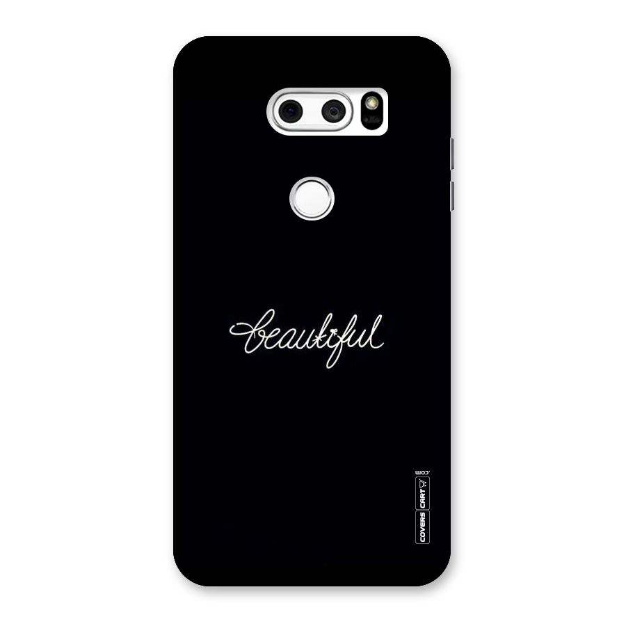 Classic Beautiful Back Case for LG V30