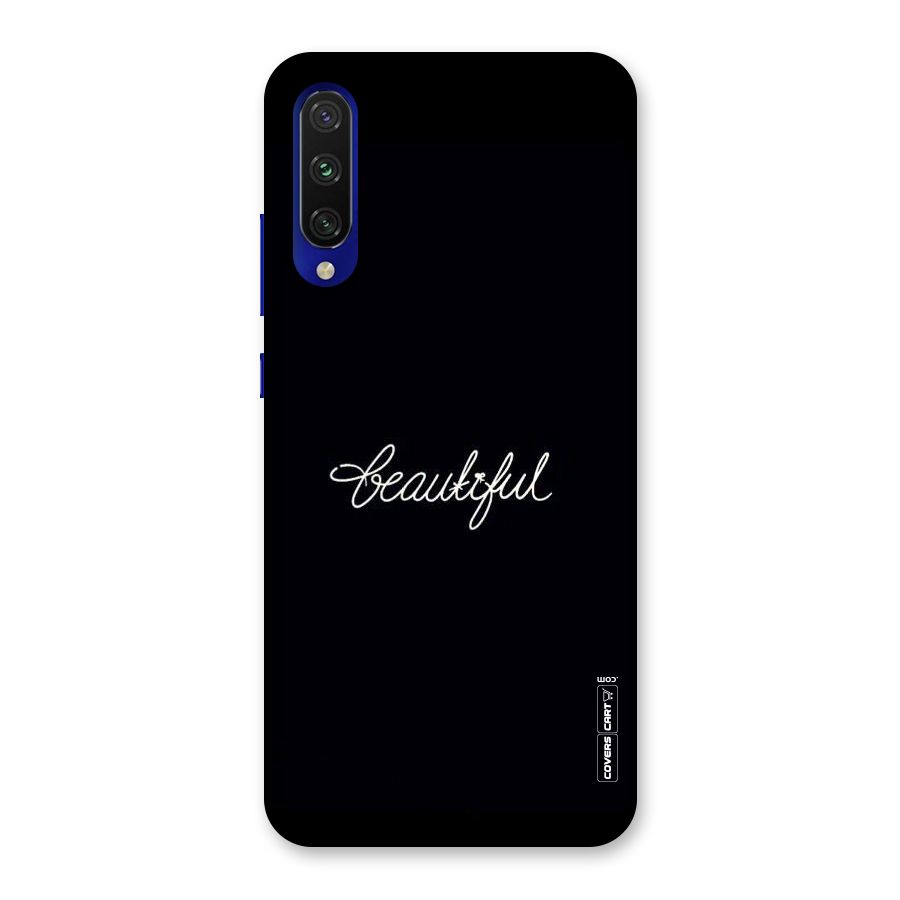 Classic Beautiful Back Case for Mi A3
