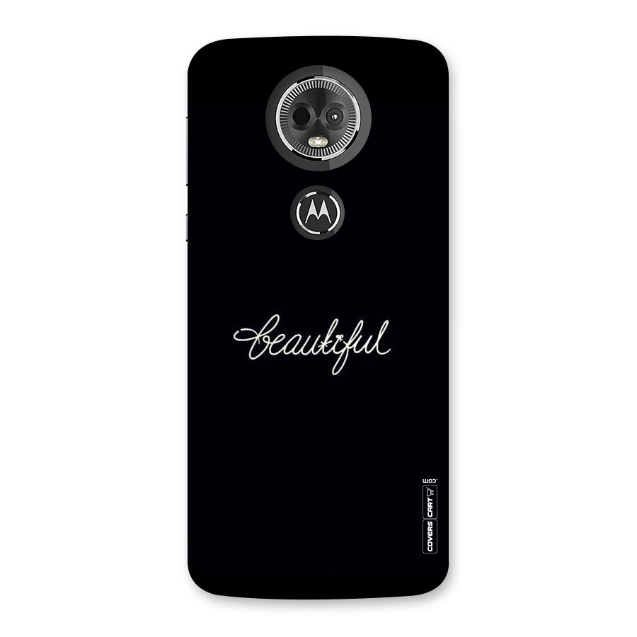 Classic Beautiful Back Case for Moto E5 Plus