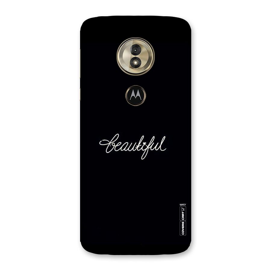 Classic Beautiful Back Case for Moto G6 Play