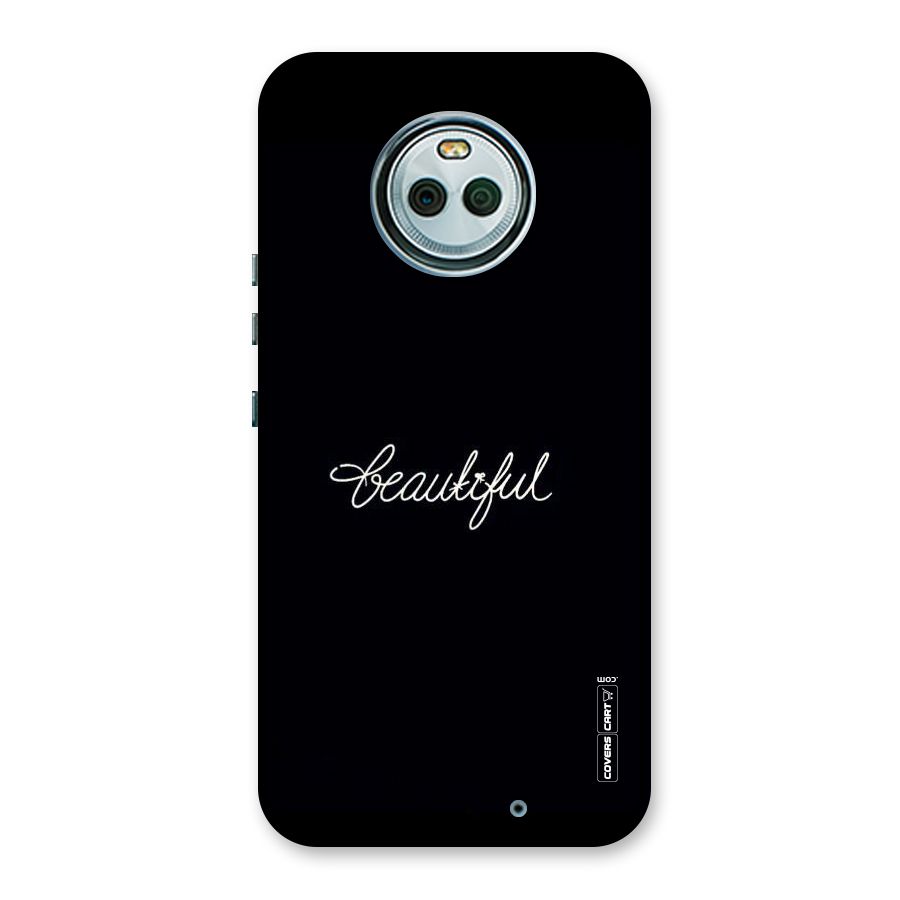 Classic Beautiful Back Case for Moto X4