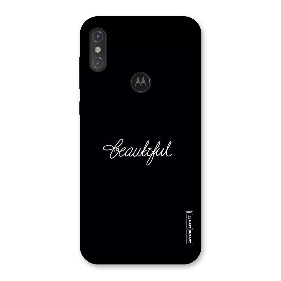 Classic Beautiful Back Case for Motorola One Power