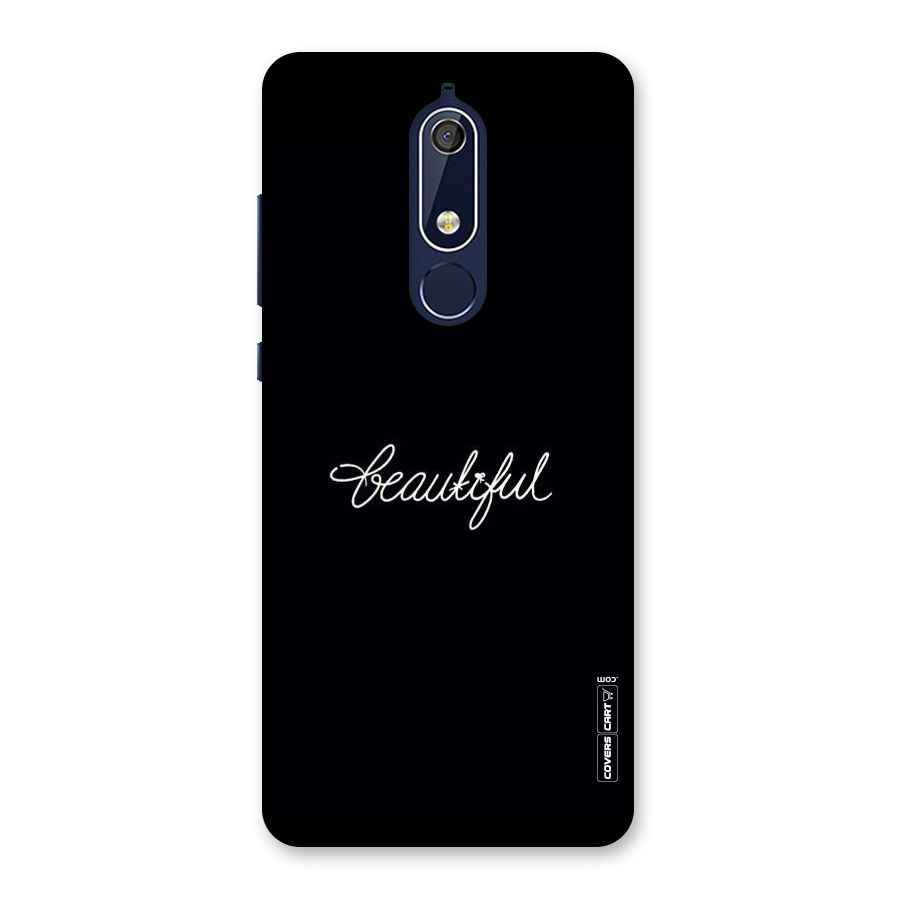 Classic Beautiful Back Case for Nokia 5.1