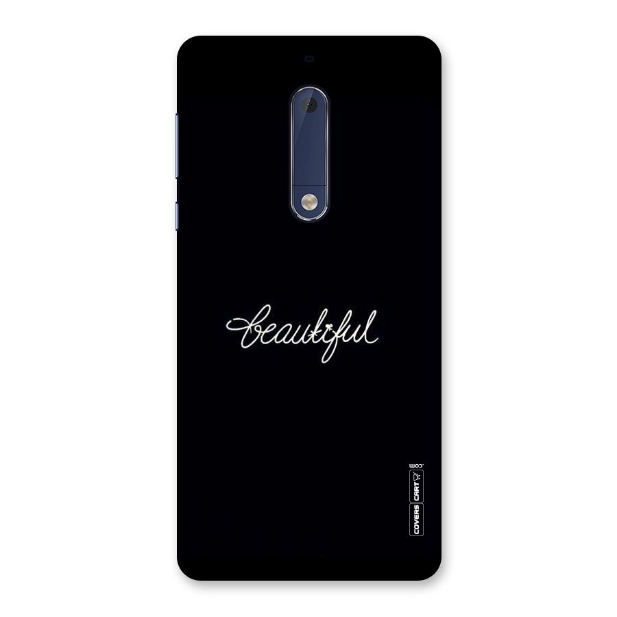 Classic Beautiful Back Case for Nokia 5