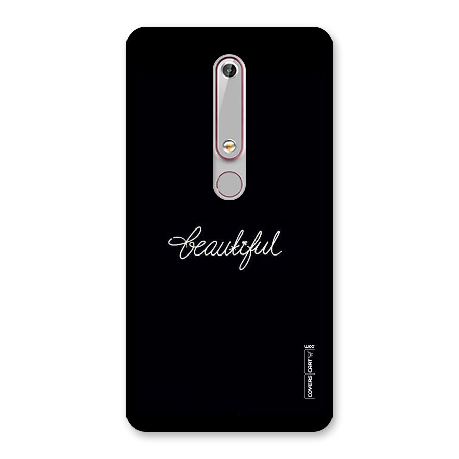 Classic Beautiful Back Case for Nokia 6.1