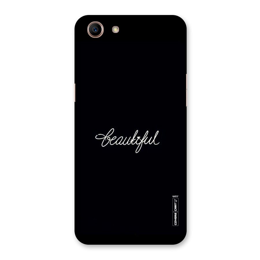Classic Beautiful Back Case for Oppo A83 (2018)