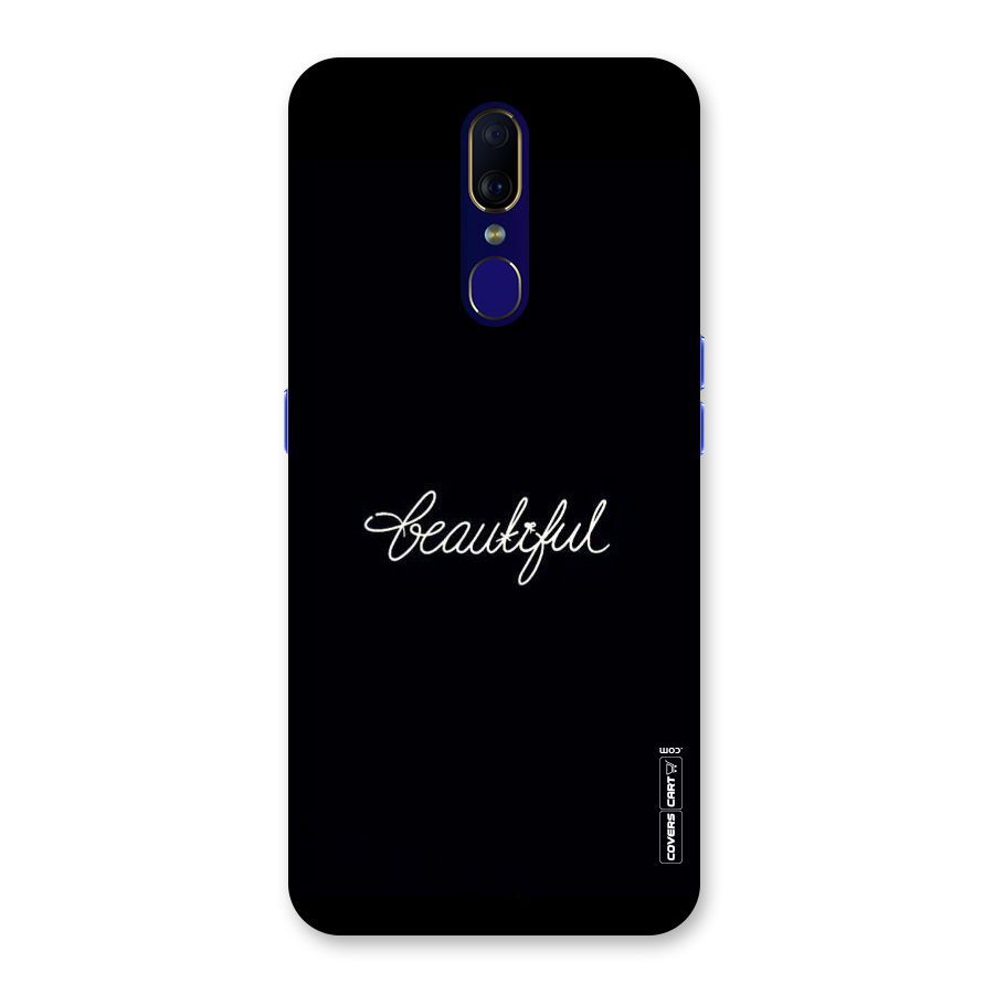 Classic Beautiful Back Case for Oppo F11
