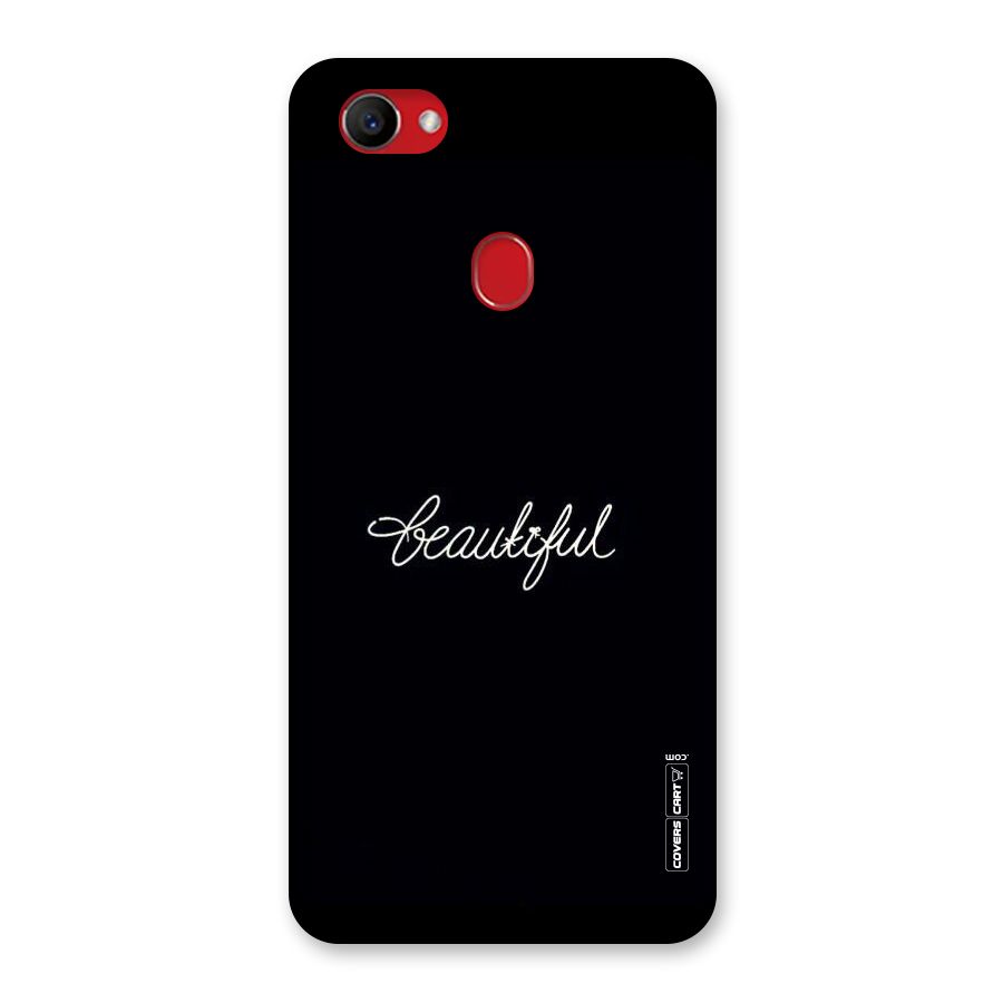 Classic Beautiful Back Case for Oppo F7